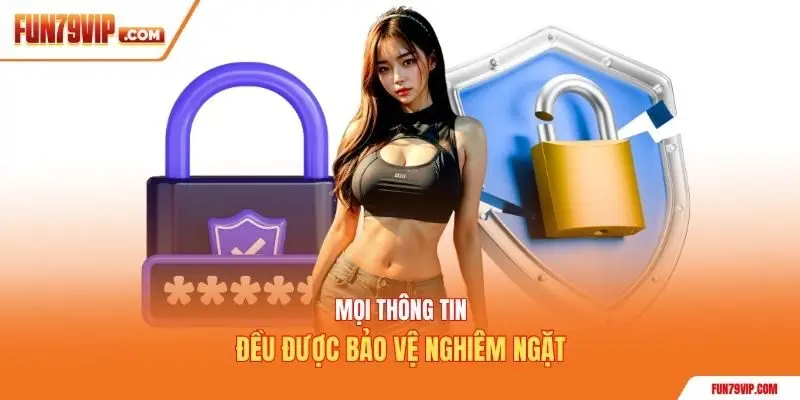 Mọi thông tin đều được bảo vệ nghiêm ngặt