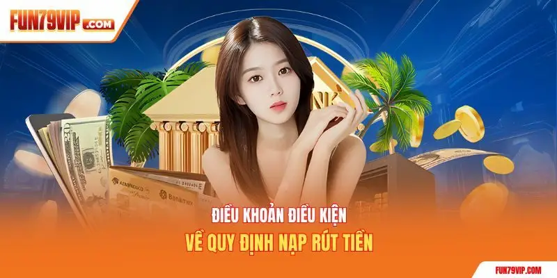Điều khoản điều kiện về quy định nạp rút tiền